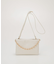 【TREASURE TOPKAPI】スムース レザー チェーン付き スワローマチ ミニ ショルダー バッグ