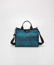 【TREASURE TOPKAPI】キャンバス プリント ショルダー付き A4 トートバッグ