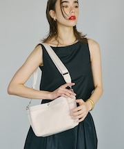 【Breath TOPKAPI】防水ナイロン レザーコンビ ショルダーバッグ