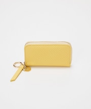 【TREASURE TOPKAPI】クロスエンボス レザー キーケース