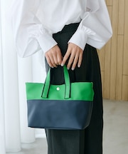 【Breath TOPKAPI】Bright ブライト カラーブロックミニ トートバッグ