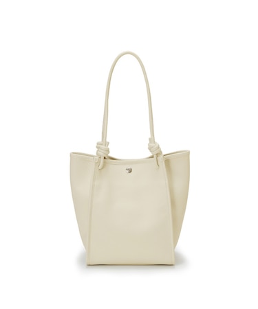 【Breath TOPKAPI】シュリンクレザー ノットハンドル トートバッグ