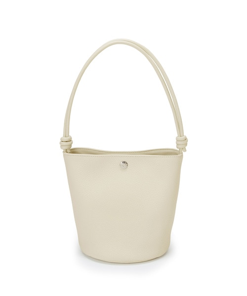 Breath TOPKAPI シュリンクレザー ノットハンドル ショルダーバッグ TOPKAPI(トプカピ)の【Breath TOPKAPI】シュリンクレザー ノット