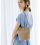 【Breath TOPKAPI】シュリンクレザー ノットハンドル 2way ショルダーバッグ