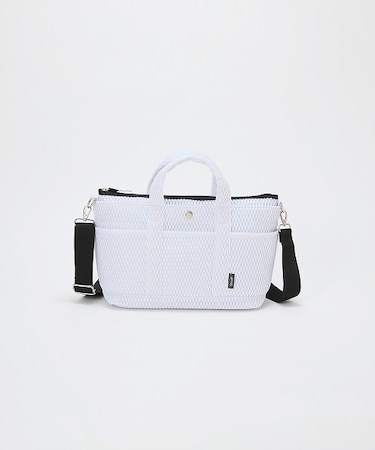【Breath TOPKAPI】ポリメッシュ ショルダー付き トートバッグ