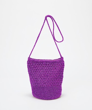 【TREASURE TOPKAPI】メタリック ラウンド ミニ ショルダーバッグ