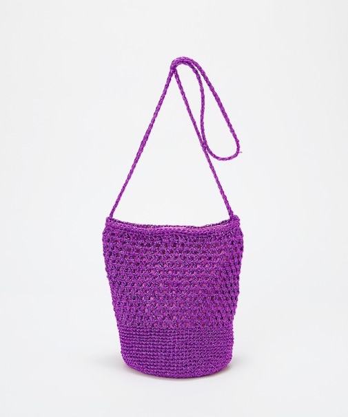 【TREASURE TOPKAPI】メタリック ラウンド ミニ ショルダーバッグ