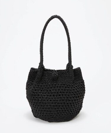 【TREASURE TOPKAPI】メタリック ラウンド トートバッグ