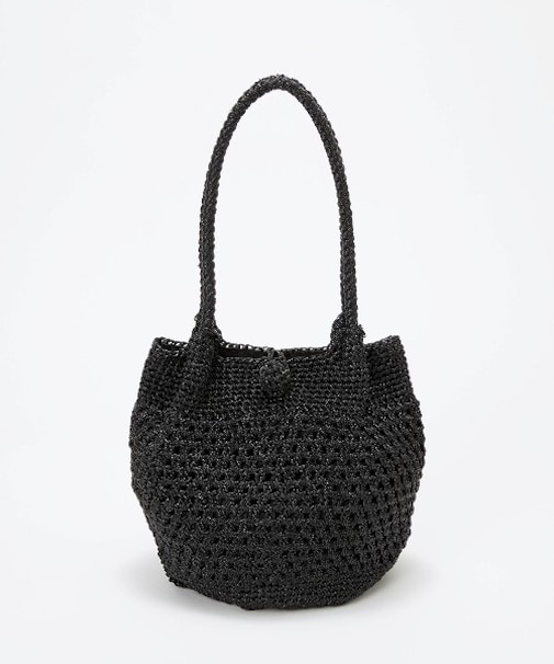 【TREASURE TOPKAPI】メタリック ラウンド トートバッグ