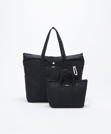 【Breath TOPKAPI】CHILLGO 保冷バッグ付き ナイロン トートバッグ L / 撥水