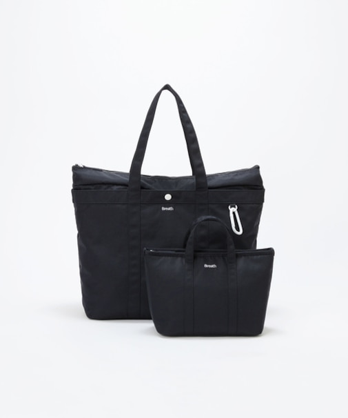 【Breath TOPKAPI】CHILLGO 保冷バッグ付き ナイロン トートバッグ L / 撥水