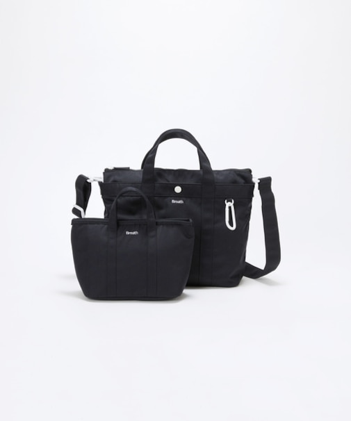【Breath TOPKAPI】CHILLGO 保冷バッグ付き ショルダー付き ナイロン トートバッグ M / 撥水