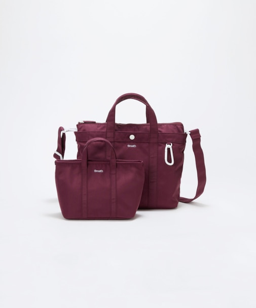 【Breath TOPKAPI】CHILLGO 保冷バッグ付き ショルダー付き ナイロン トートバッグ M / 撥水