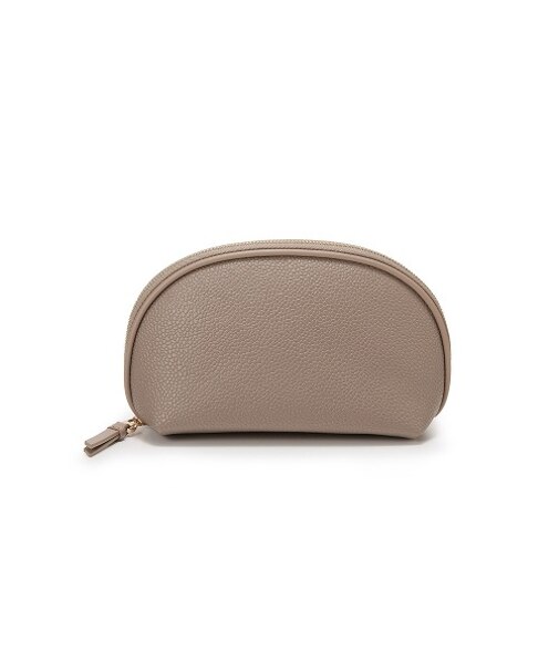 【Breath TOPKAPI】【TOPKAPI × 藤本美貴さんコラボ】スコッチグレイン ラウンドポーチ/撥水