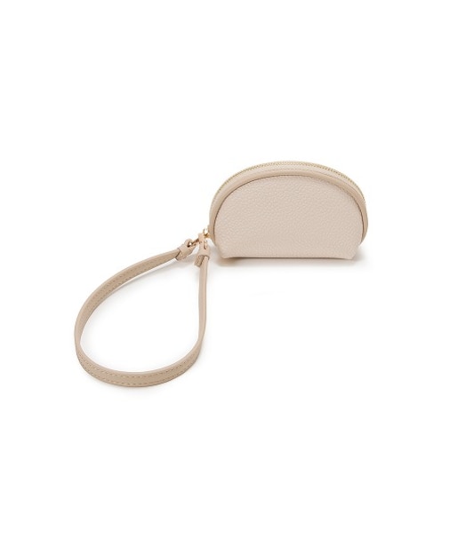 【Breath TOPKAPI】【TOPKAPI × 藤本美貴さんコラボ】スコッチグレイン ラウンド ミニポーチ キーケース/撥水