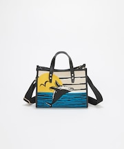 【TREASURE TOPKAPI】ニットジャガード 2way ミニ トートバッグ