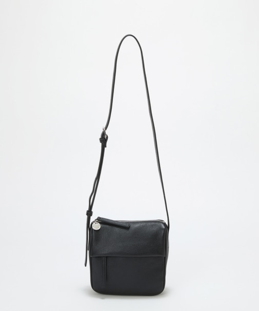 【Breath TOPKAPI】SUPPLE サプル シボレザー スワローマチ スクエア ミニ ショルダーバッグ