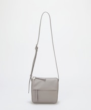 【Breath TOPKAPI】SUPPLE サプル シボレザー スワローマチ スクエア ミニ ショルダーバッグ