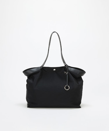 【Breath TOPKAPI】MORPH モーフ リンクルナイロン トートバッグ チャーム付き　A4 / 超軽量 /撥水