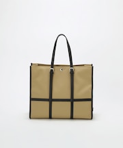 【Breath TOPKAPI】FRAME フレーム レザーベルト スクエア トートバッグ　A4 / 軽量