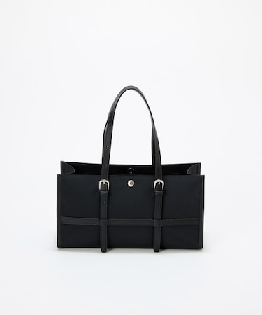 【Breath TOPKAPI】FRAME フレーム レザーベルト ワイド ミニ トートバッグ