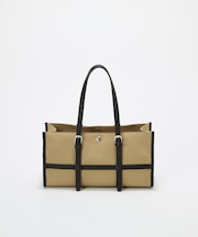 【Breath TOPKAPI】FRAME フレーム レザーベルト ワイド ミニ トートバッグ