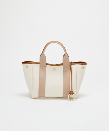 【Breath TOPKAPI】SCOTCH GRAIN スコッチグレイン 2way ミニ トートバッグ チャーム付き