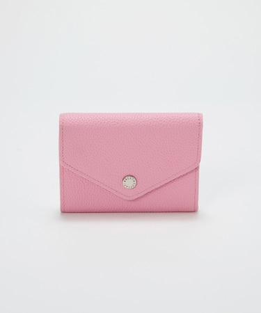 【Breath TOPKAPI】DUAL デュアル シュリンクレザー バイカラー 三つ折り 財布　薄型 / 軽量