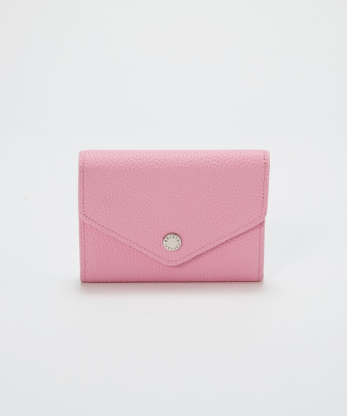 【Breath TOPKAPI】DUAL デュアル シュリンクレザー バイカラー 三つ折り 財布　薄型 / 軽量