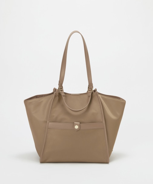 【TREASURE TOPKAPI】ナイロン 2way レザーハンドル トートバッグ