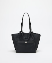 【TREASURE TOPKAPI】ナイロン 2way レザーハンドル ミニ トートバッグ