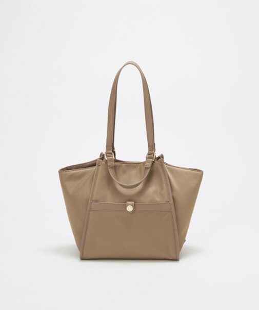 【TREASURE TOPKAPI】ナイロン 2way レザーハンドル ミニ トートバッグ