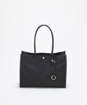 【Breath TOPKAPI】PRIM プリム ナイロン スクエア トートバッグ チャーム付き A4/ 軽量