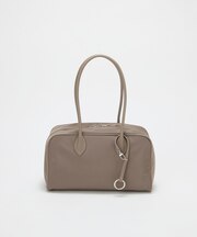 【Breath TOPKAPI】PRIM プリム ナイロン ロングハンドル ミニ ボストン トートバッグ チャーム付き