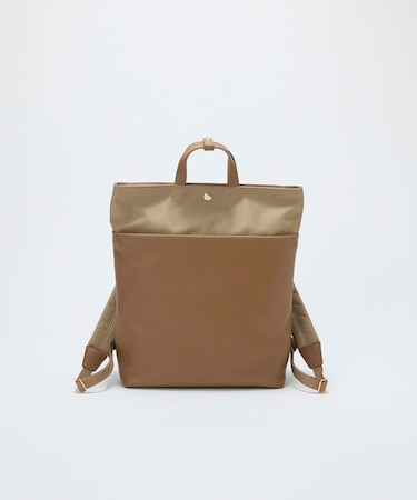 【Breath TOPKAPI】LINEA リネア レザーコンビ リュック バックパック　A4 / 軽量