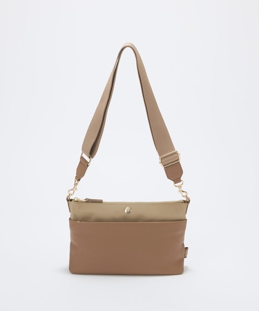 【Breath TOPKAPI】LINEA リネア レザーコンビ スワローマチ ショルダーバッグ