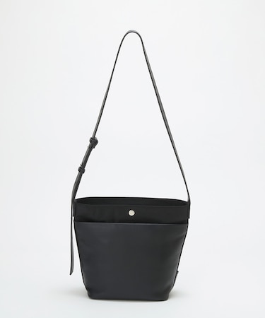 【Breath TOPKAPI】LINEA リネア レザーコンビ バケット ショルダーバッグ