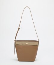 【Breath TOPKAPI】LINEA リネア レザーコンビ バケット ショルダーバッグ