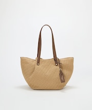 【TREASURE TOPKAPI】ロングハンドル タック カゴバッグ