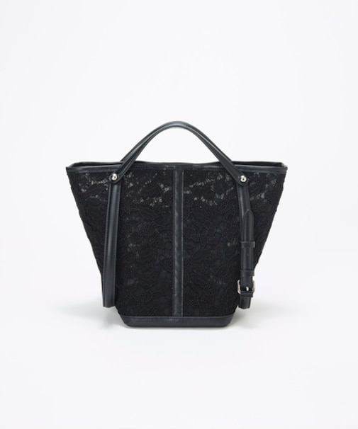 【TREASURE TOPKAPI】2way チェンジング トートバッグ レース/レオパード