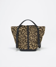 【TREASURE TOPKAPI】2way チェンジング トートバッグ レース/レオパード