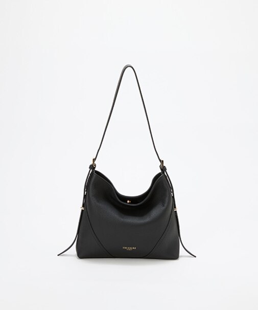 【TREASURE TOPKAPI】シュリンクレザー ワンハンドル 2WAY ミニ ショルダーバッグ
