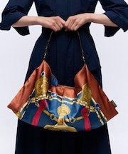 【TREASURE TOPKAPI】マイルドサテン パフティング ワンショルダーバッグ