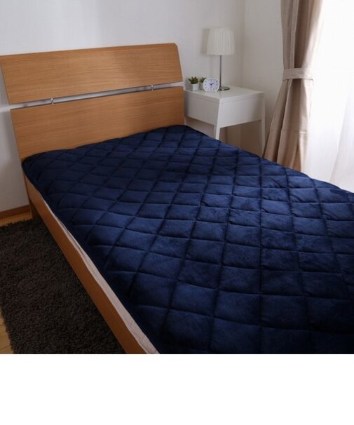 マイクロフランネルパッドシーツ<br>プレーン (セミダブル)