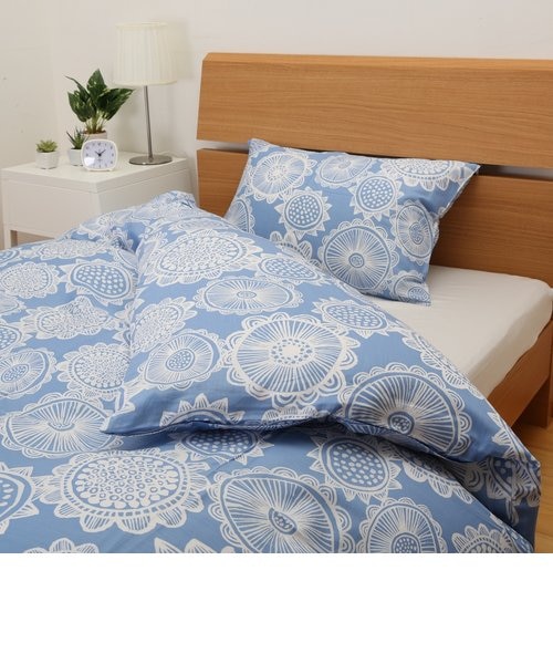 CUORE] カバーリング2点セット/ノルディックフラワー 掛けふとん