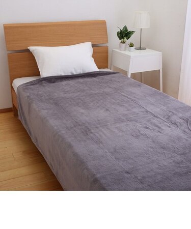 [Ethicalware] シール織やわらかブランケット/ディープカラー 140×200ｃｍ ブラウン/アイボリー/ブルー/ダークグレー