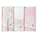 [日本の銘布] 花衣/フェイスタオル３枚ピンク/ブルー