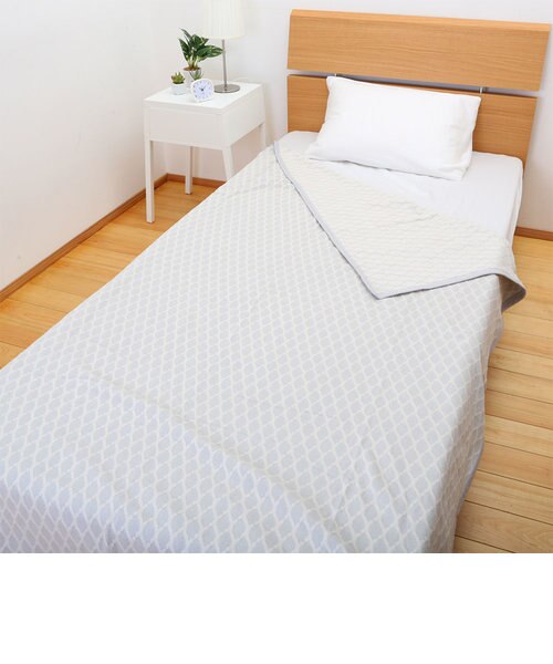 CUORE] コットンブランケット/ケーブル 140×200cm サーモン