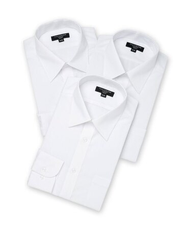 【WEB限定】タカキュー 形態安定抗菌防臭  ビジネスドレス長袖シャツ3枚セット