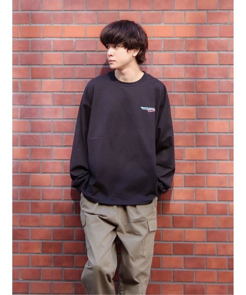 WEB限定】TOMOWAKA×AIRWALK 天竺クルーネック長袖Tシャツ